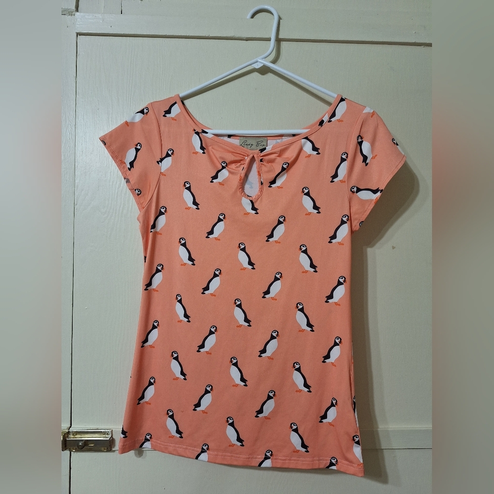 Lindy Bop Puffin top